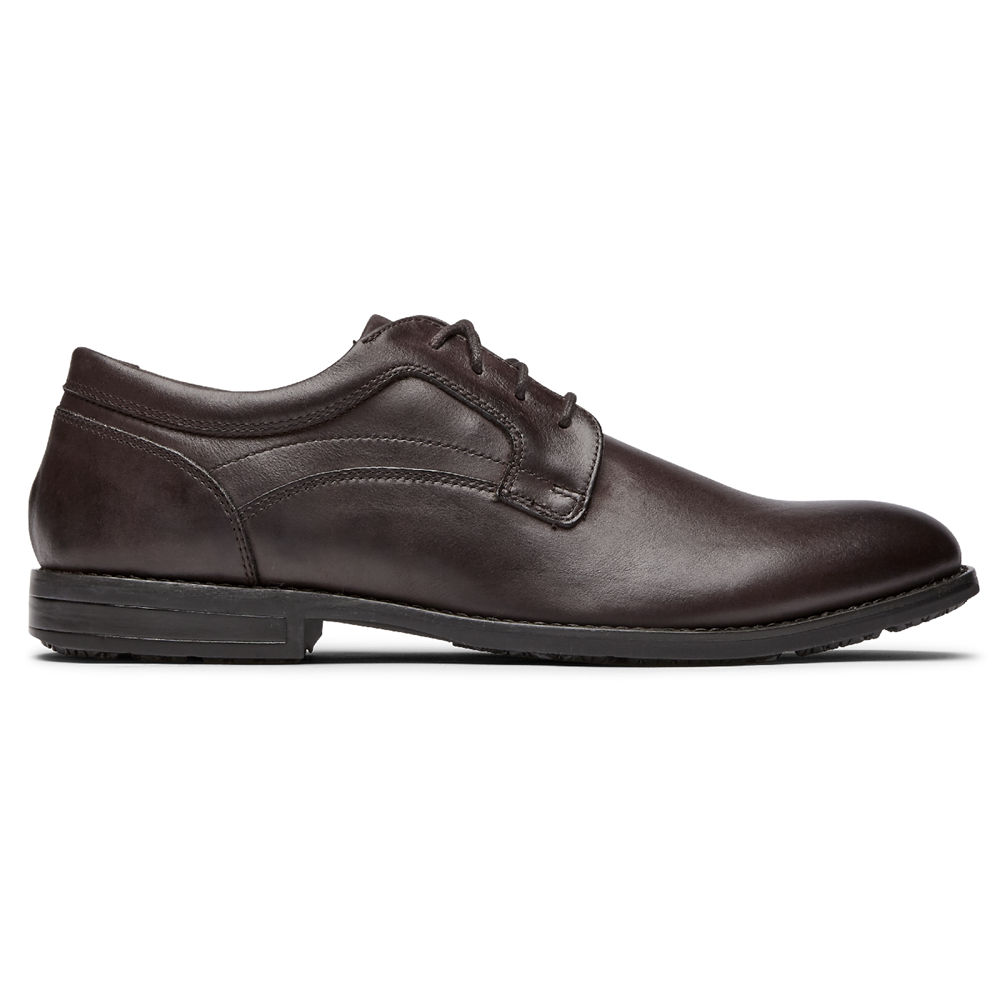 Rockport Oxfords Herre Brune - Mykel Plain Toe - UHCD45903